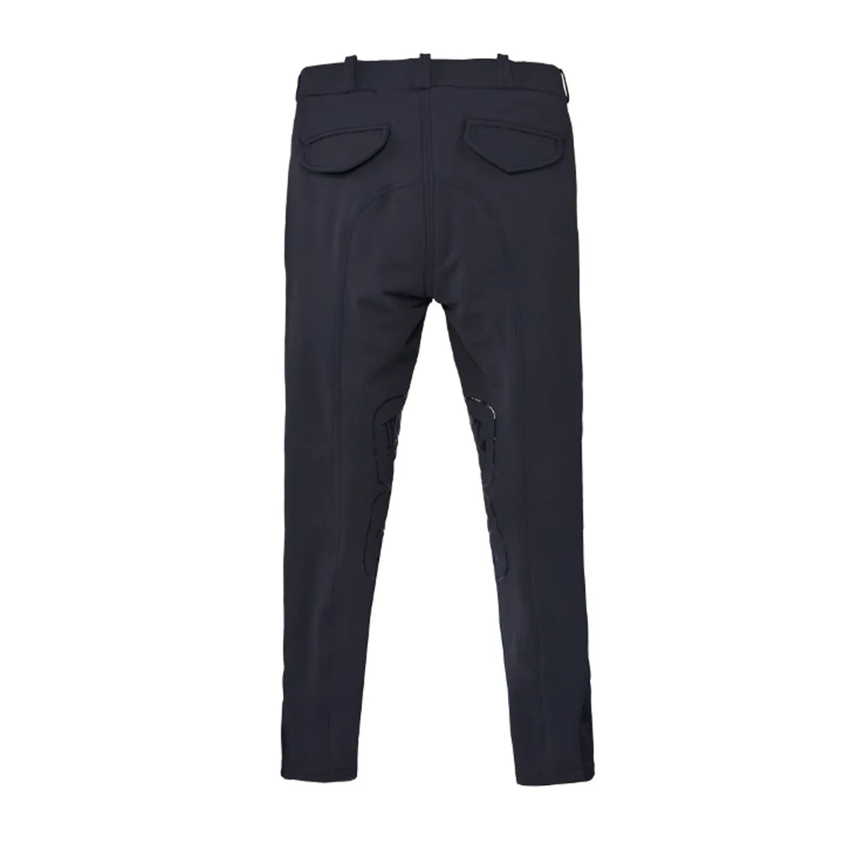 RIDING BREECHES WITH KNEE GRIP KEN Boys Navy