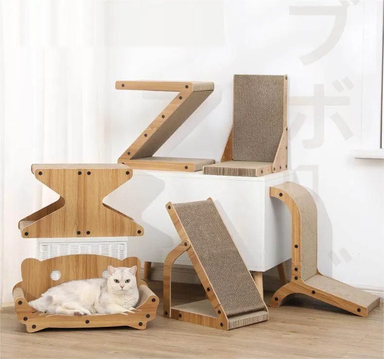 Simple Stylish Cat Scratching Board Muti-shapes