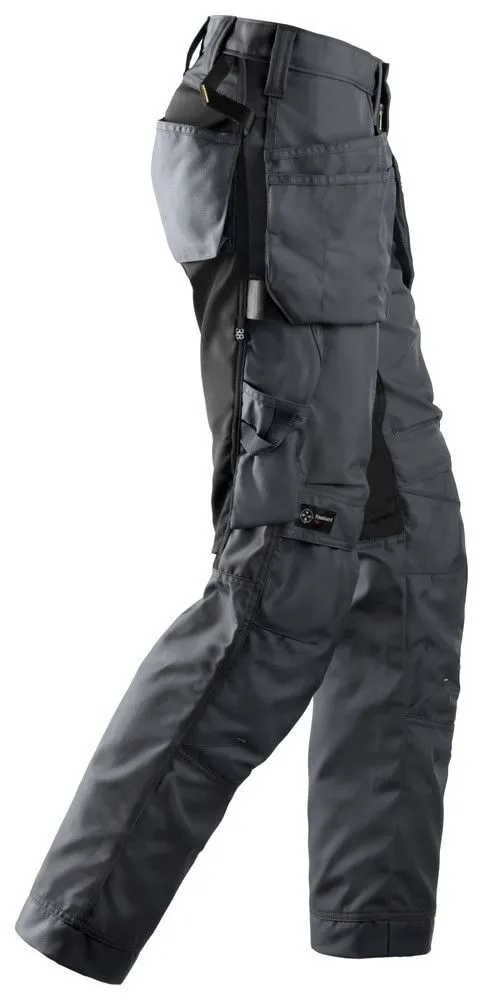 Snickers&#x20;6701&#x20;AllroundWork,&#x20;Women&#x27;s&#x20;Work&#x20;Trousers&#x2B;&#x20;with&#x20;Holster&#x20;Pockets&#x20;-&#x20;Steel&#x20;Grey